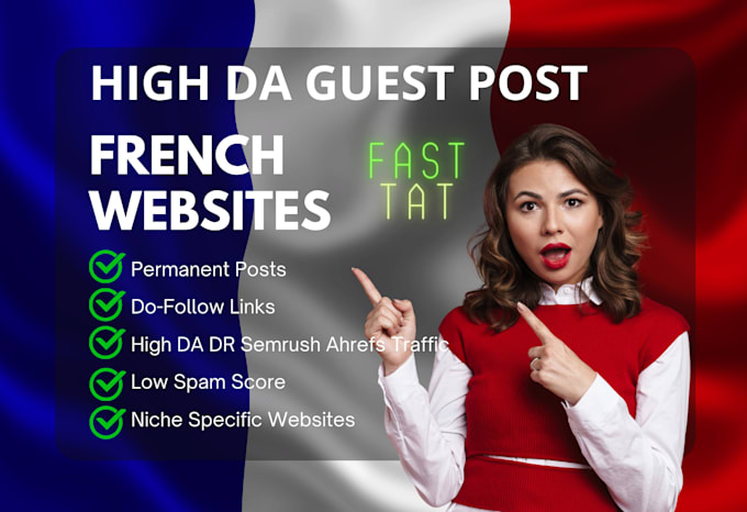 publish high da guest post for french websites, french guest post