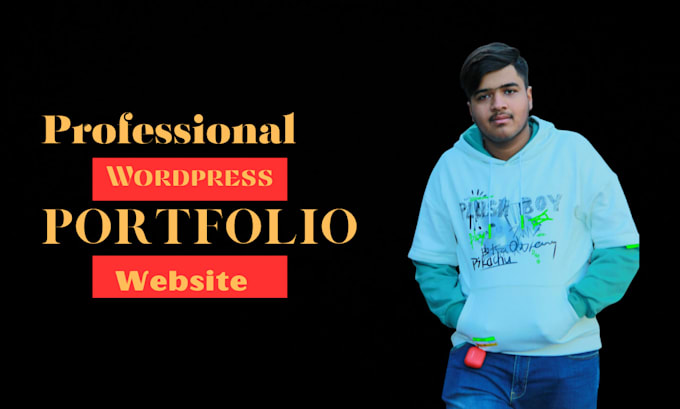 Build, design responsive wordpress portfolio website by Sajeelkmbo | Fiverr