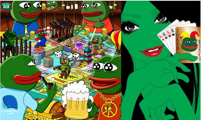 build pepe game, web3 game, frog nft game development