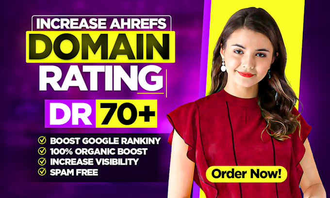 increase dr to 50, 60, 70, permanent ahrefs dr increase, non drop