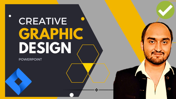 design any powerpoint slides with provided template