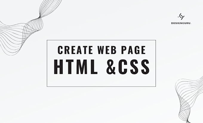 Create web page with html, css code in one hours by Mdabdulbarek019 ...