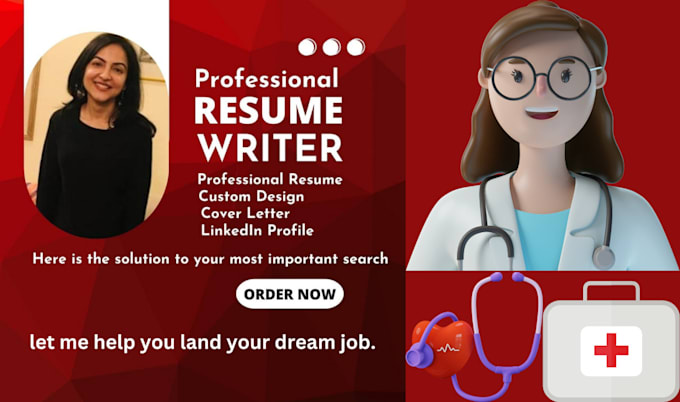 write professional resume for nurses healthcare doctor dpt pharmacist paramedic