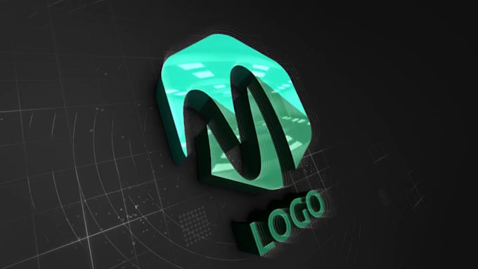create a unique custom logo animation and intro