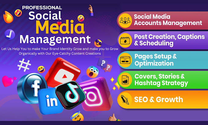 be your facebook instagram marketing manager, content creator