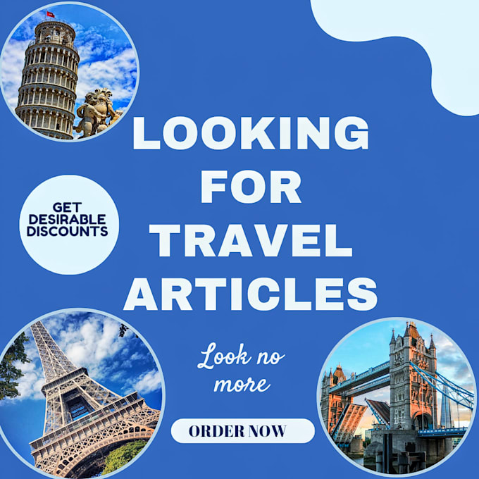 write SEO travel blogs