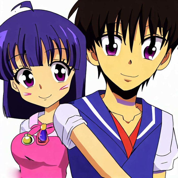 Raw anime, fanart, nsfw, anime couple, for you by Sisteahawk Fiverr