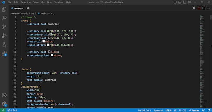 Elegantly design the frontend of your website in html and css by ...