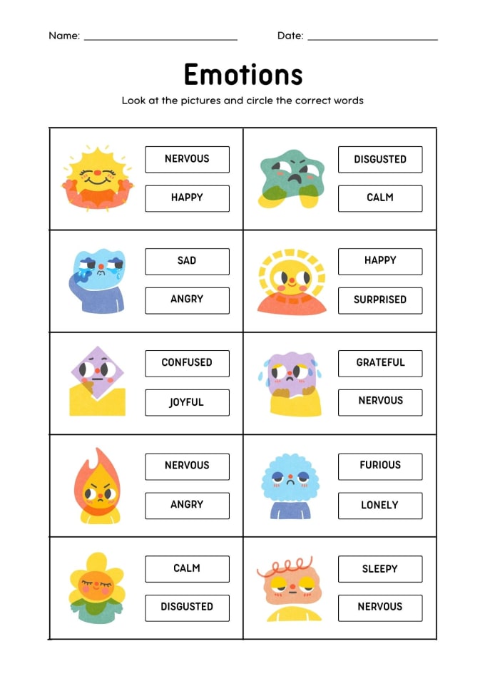 create interesting english worksheets for students