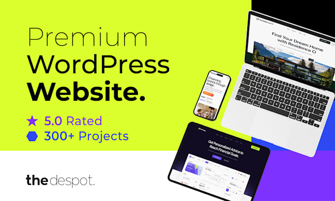 design and build a premium custom wordpress website