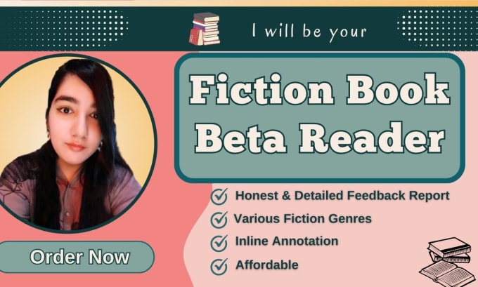 be your fiction book beta reader and give detailed feedback