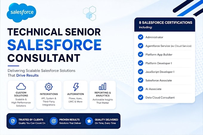 do salesforce admin work, automation cleanup and optimization