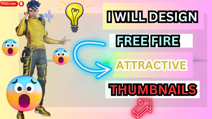 Design free fire youtube thumbnails by Saqlain raza Fiverr Design free fire youtube thumbnails by Saqlain raza Fiverr