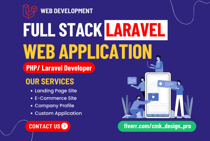 Be your full stack php laravel web developer by Cmk_design_pro | Fiverr