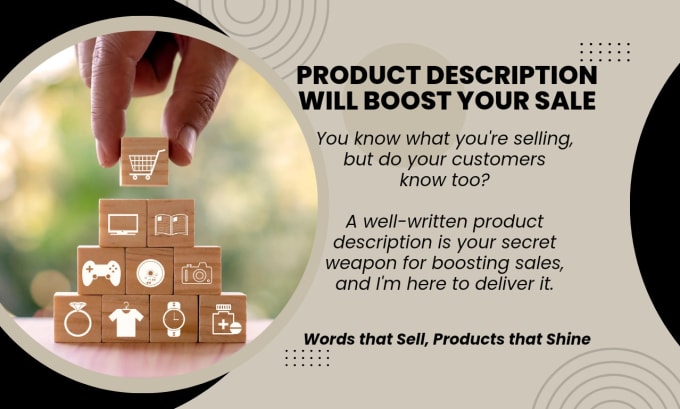 write an optimized product description that boosts sales