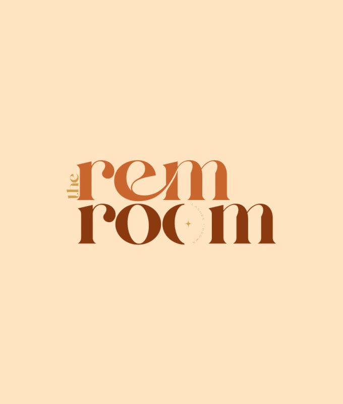how to create a text based logo