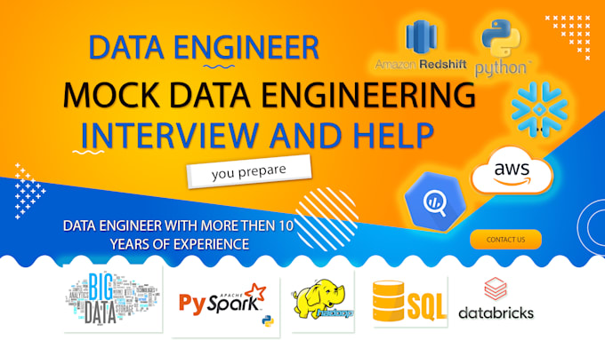 do your mock data engineering interview and help you prepare