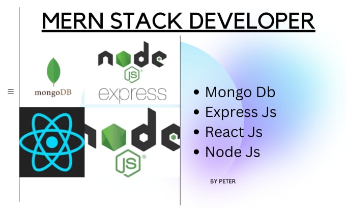 Do mern stack web development mongodb, express js, node js, react by ...