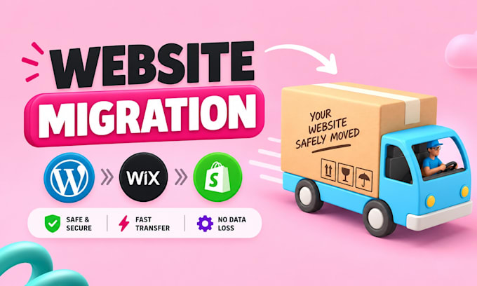 safely migrate your wordpress, wix or shopify website