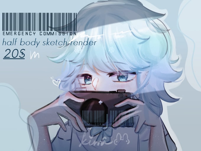 draw professional anime, vtuber art for cheap