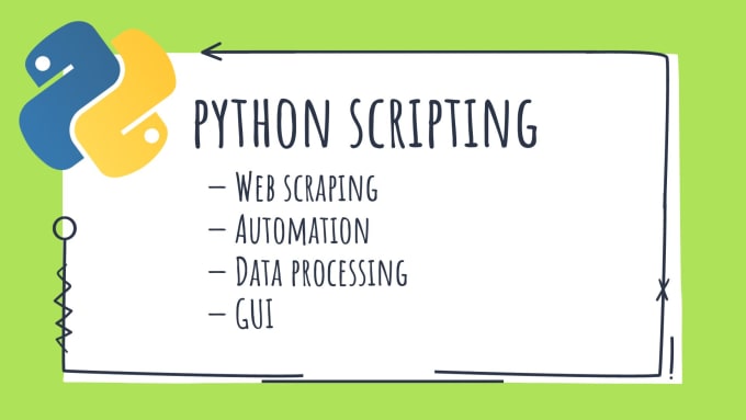 Write a python script for you as per your needs by Essempy | Fiverr