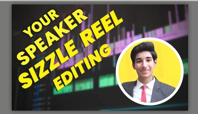 edit your speaker reel editing in 24 hours for any platform