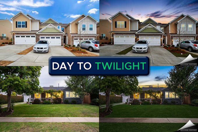 make day to virtual twilight photos