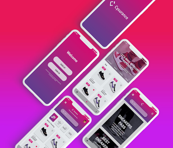 design mobile app UI UX design