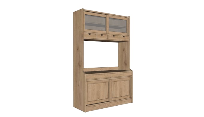 design custom wooden furniture in sketchup