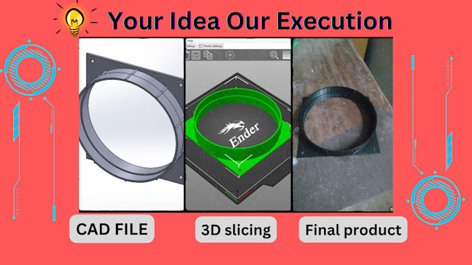 3d cad model for 3d printing
