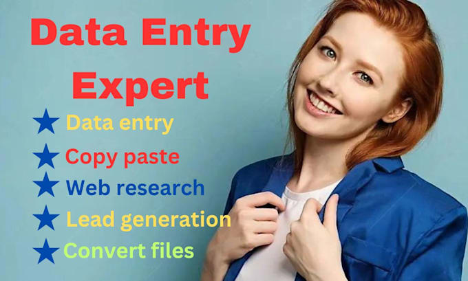 do professional data entry expert