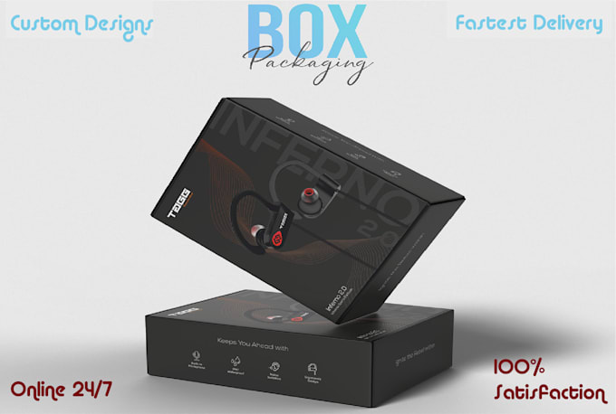 do packaging or label design with dielines