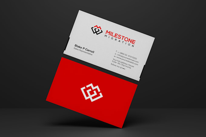 do creative business card design in 24 hours