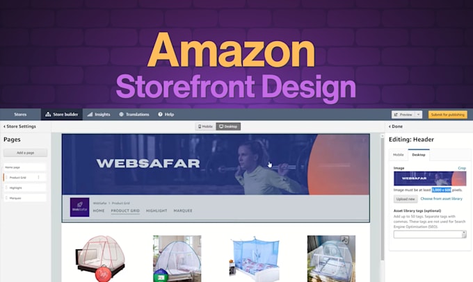 Create Amazon Brand Store And Storefront Design By Alinoorrahman Fiverr Create Amazon Brand Store And Storefront Design By Alinoorrahman Fiverr