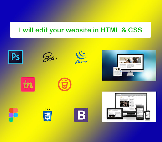 Edit your website in html and css by Jhanwarlal99 | Fiverr