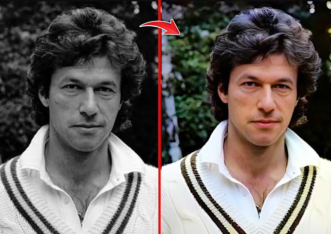 Colorize black and white your old photo retouch, restoration by ...