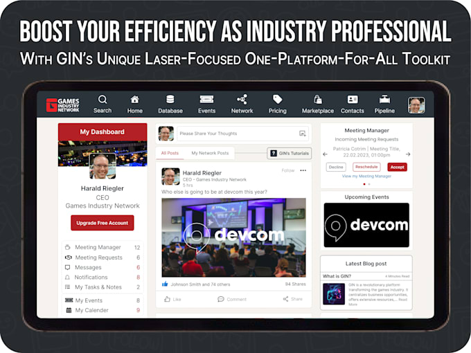 develop and deploy a professional website from scratch