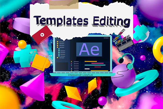 edit videohive after effects template