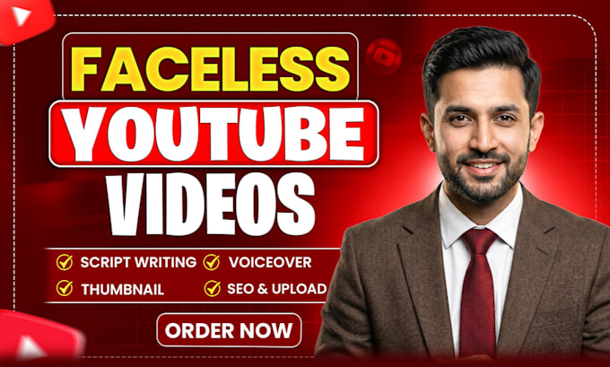 be faceless video creator and edit faceless youtube automation videos
