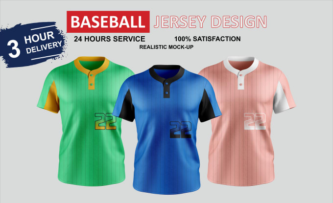 cr er des maquettes de maillots de baseball pour les clubs