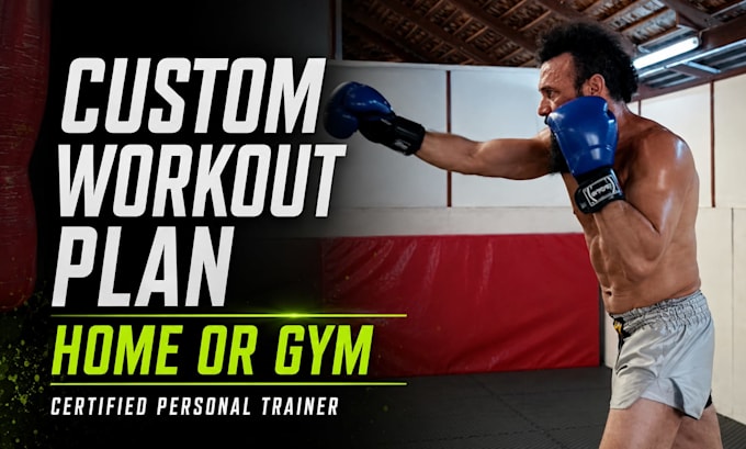create a personalized workout plan for your fitness goals
