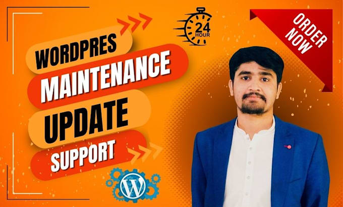 does wordpress support, manager, maintenance, and update