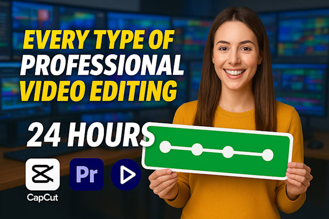 edit your youtube videos in 24 hours professionally