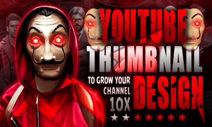 create clickbait thumbnail designs