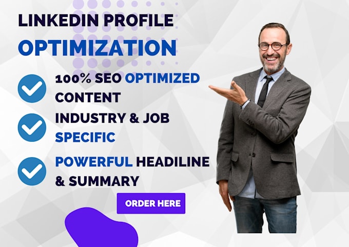 Create a fully optimized linkedin profile by Farhanqamar1 | Fiverr