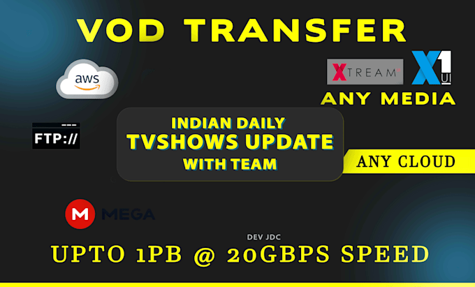 do vod transfer migration in dian iptv vod team server