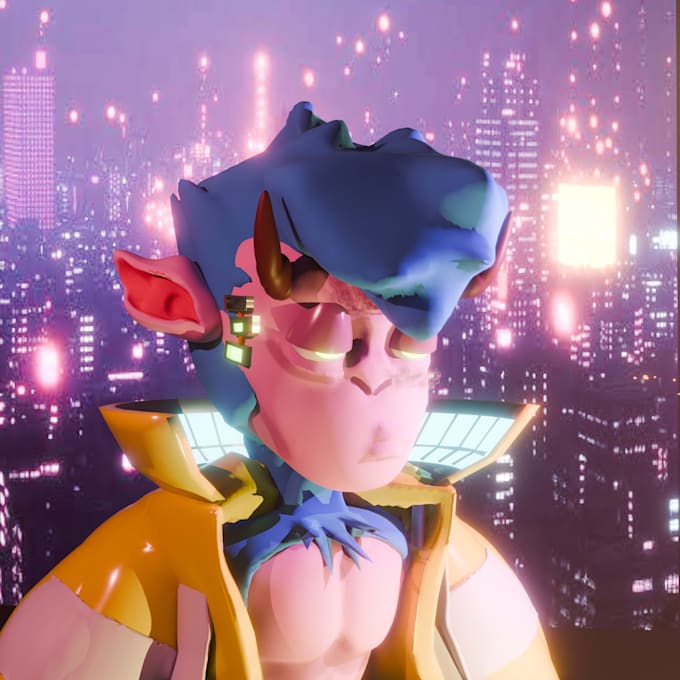 creation of 3d modeled characters