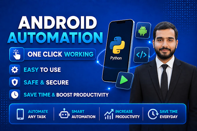 do android and web automations , bots and scraping