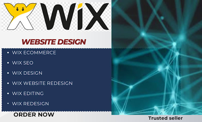 design or redesign wix website or wix ecommerce website