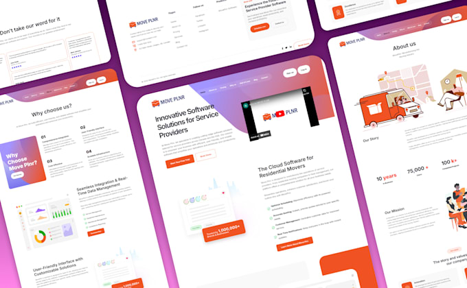 create modern UI UX design for your website in xd, figma, or illustrator